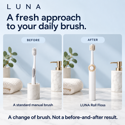 Roll Floss Automatic Toothbrush