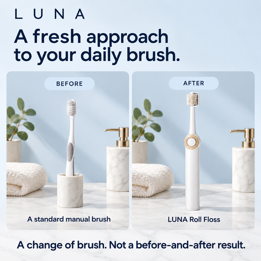 Roll Floss Automatic Toothbrush